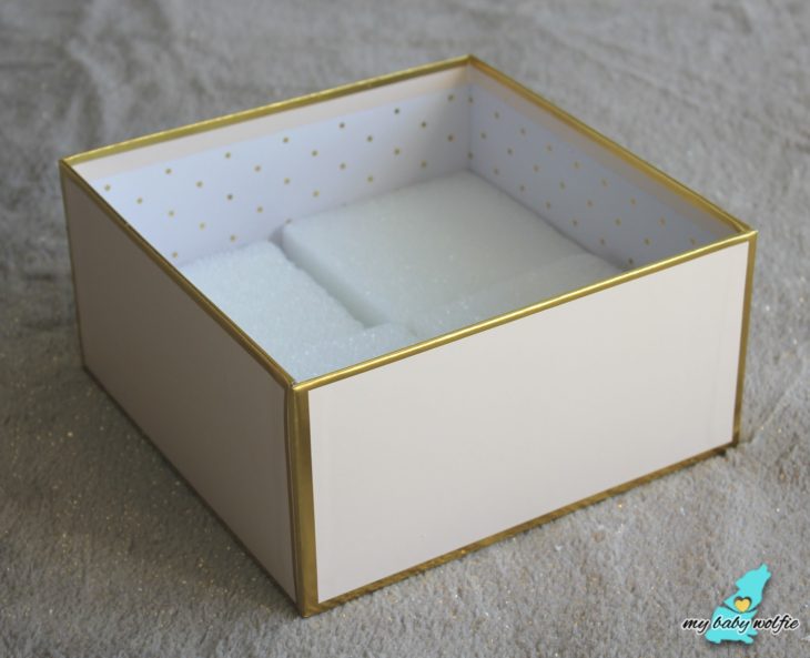 gold foil box foam