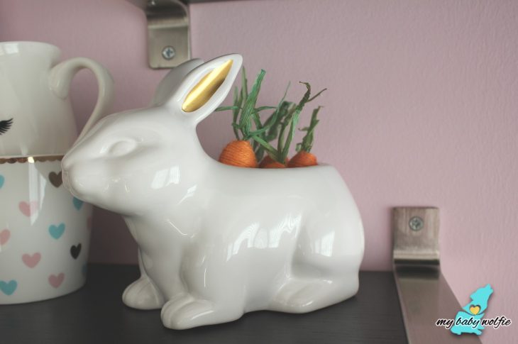 ceramic bunny gold ears Target