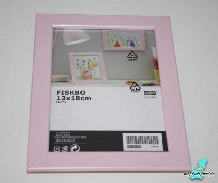 IKEA pink picture frame