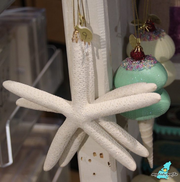 starfish ice cream ornament